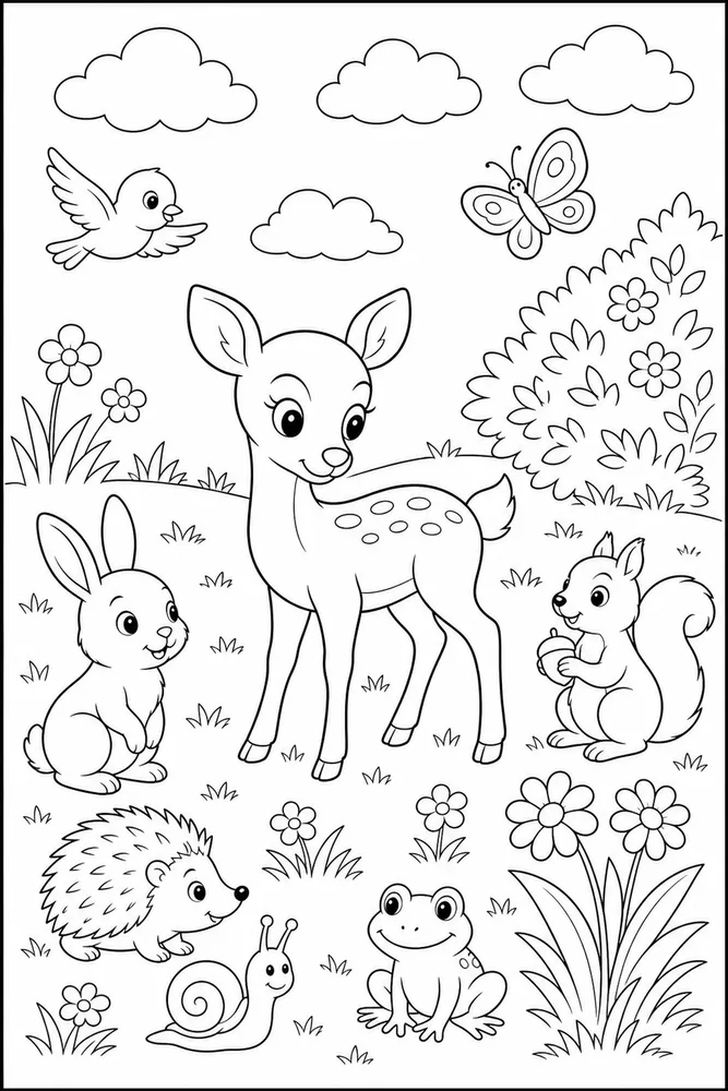 Animal Coloring Pages preview