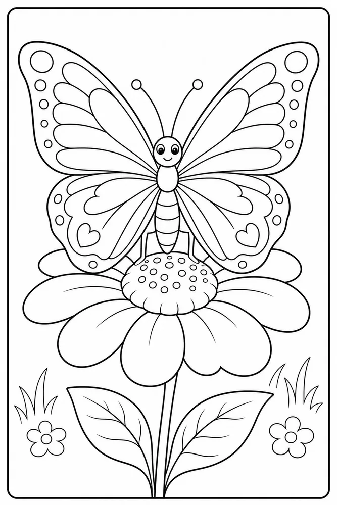 Butterfly Coloring Pages preview