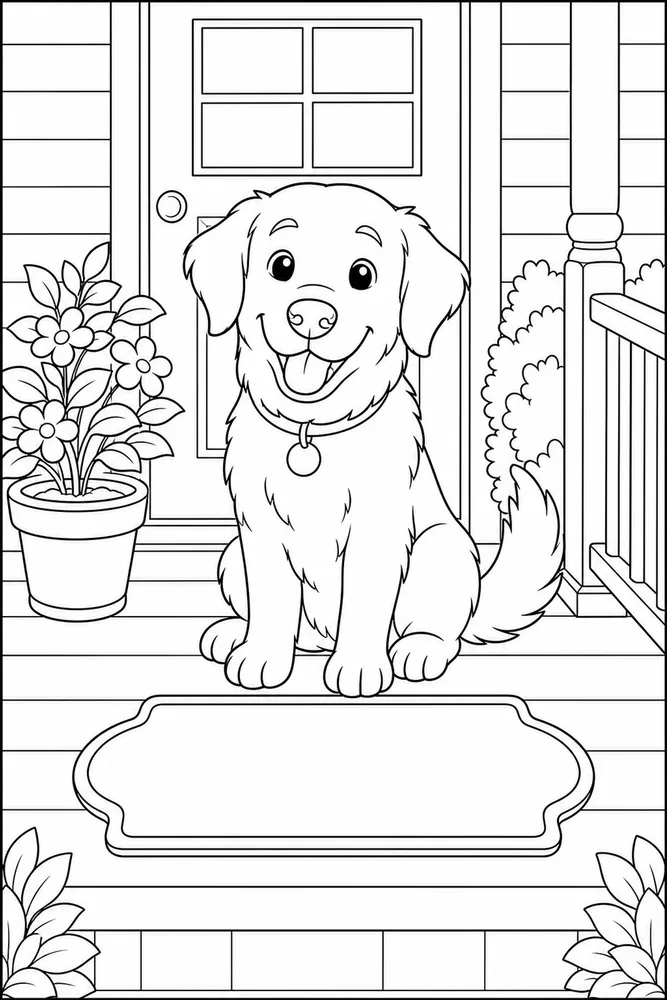 Dog Coloring Pages preview