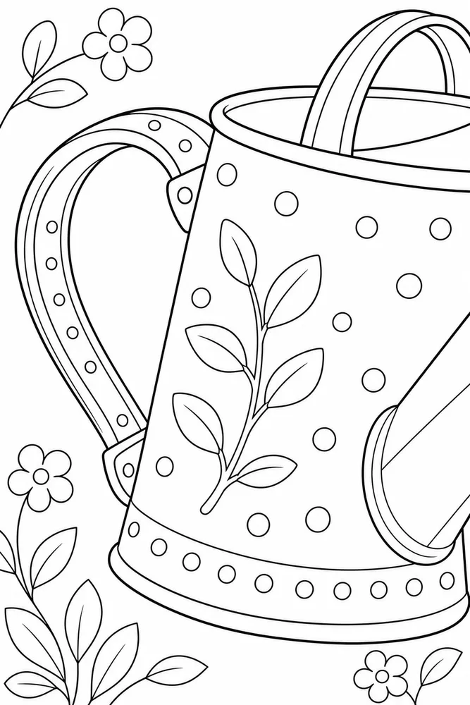 Cute Coloring Pages for Kids Cute coloring pages for kids close up detail coloring page