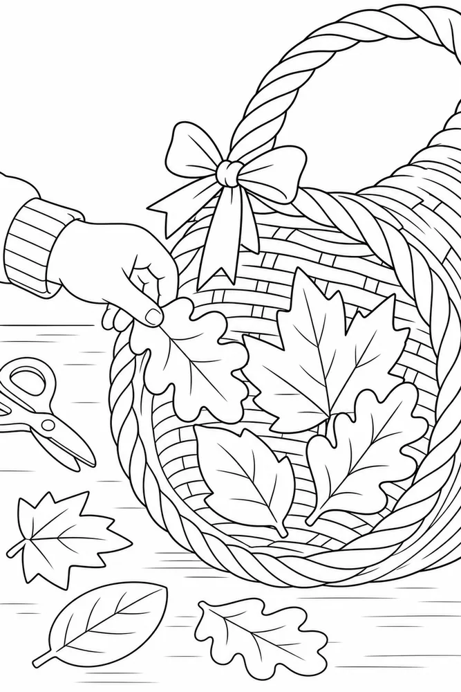 Thanksgiving Preschool Thanksgiving preschool close up detail coloring page