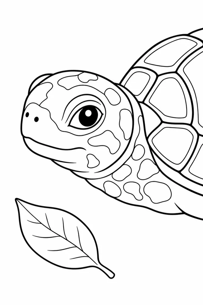 Box Turtle Box Turtle Baby Hatchling coloring page